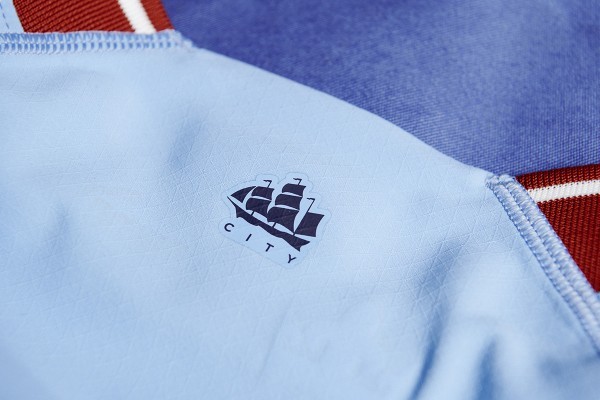 Manchester City Haaland 9 Matchtröja Barn Hemma 2022-2023